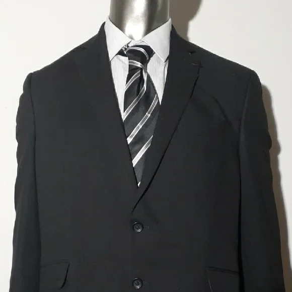 Kenneth Cole Reaction Suit Seperate Classic Black Men's Jacket - Various Sizes